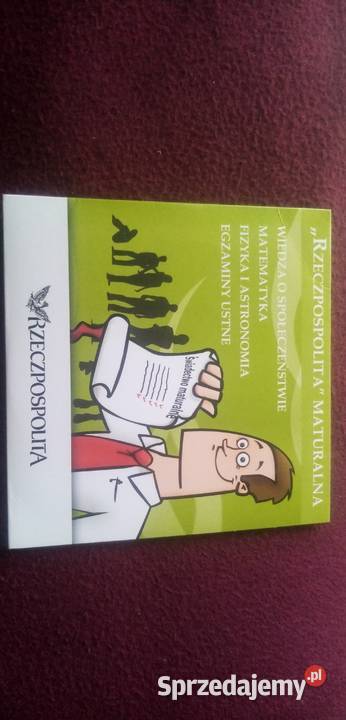 Płyta CD Rzeczpospolita Maturalna WOS Matematyka Wieliczka sprzedam
