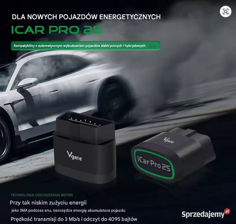 Vgate iCar Pro 2S ELM327 interfejs diagnostyczny Piotrków Trybunalski