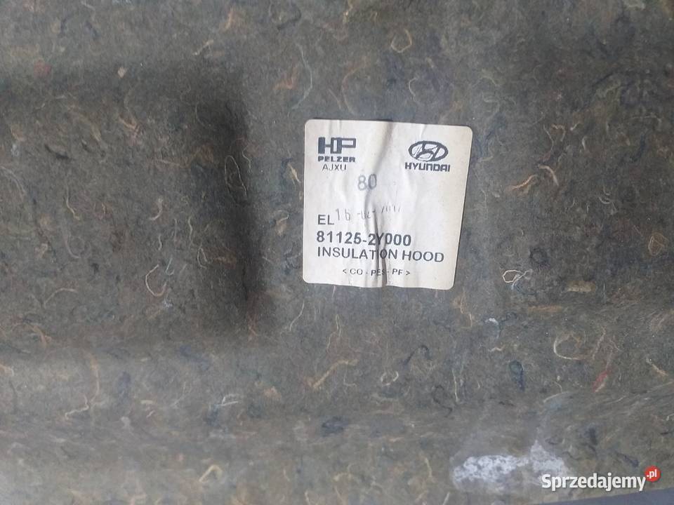 ORGINALNE WYGŁUSZENIE MASKI HYUNDAI IX 35 0915 Maski łódzkie Skierniewice