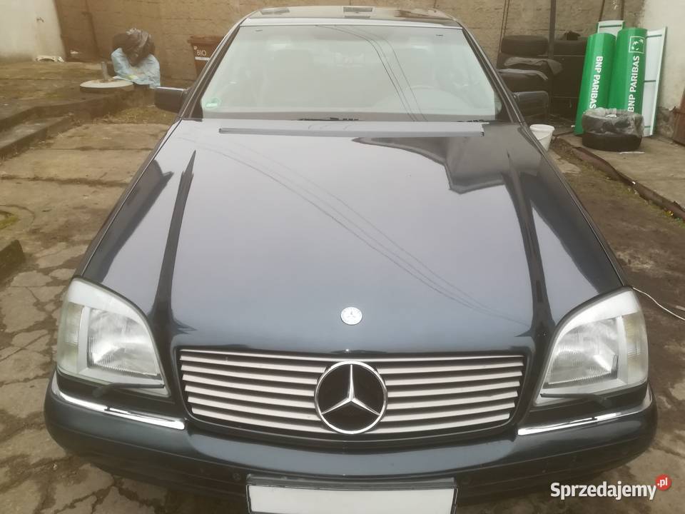 MERCEDES S 600 COUPE 1996R AUTOMAT NAVI SKÓRA Klasa S Bydgoszcz