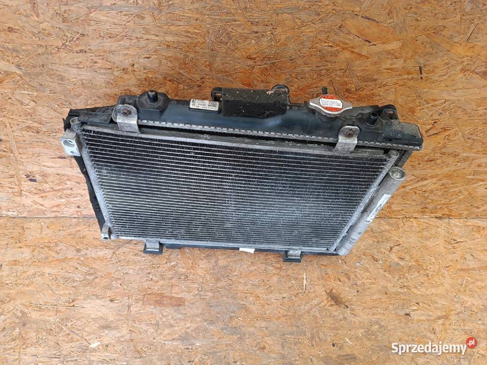 CHŁODNICA KLIMATYZACJI WENTYLATOR OPEL AGILA B Motoryzacja Nowy Tomyśl