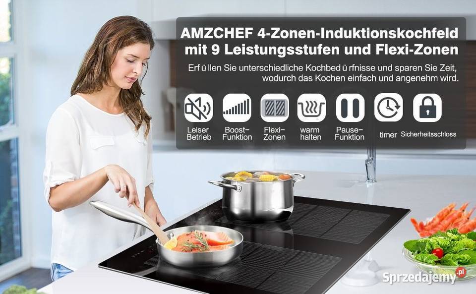 Nowa czteropalnikowa Płyta Indukcyjna pod Nowe Bielice