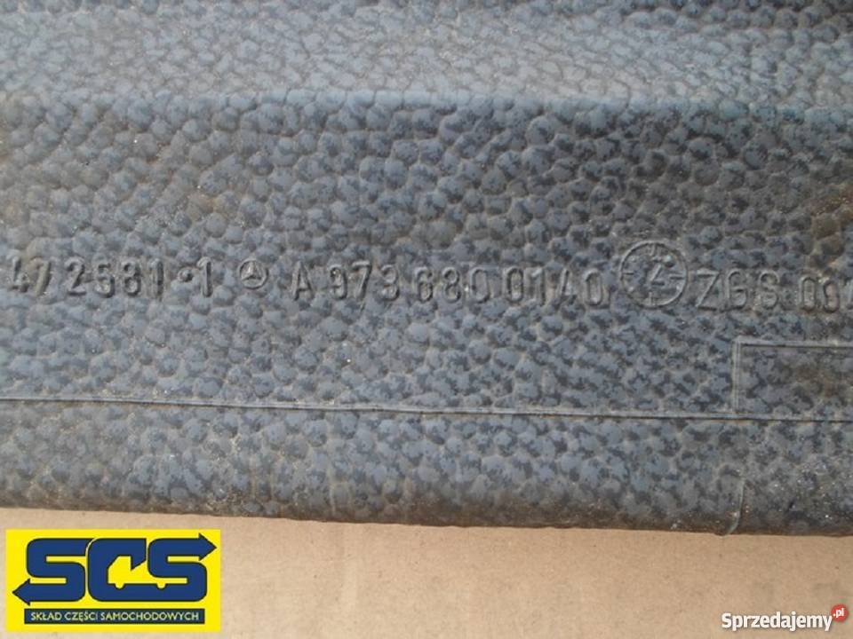 MERCEDES ATEGO WYKŁADZINY WYCIERACZKI DYWANIKI ciężarowe Bieleń