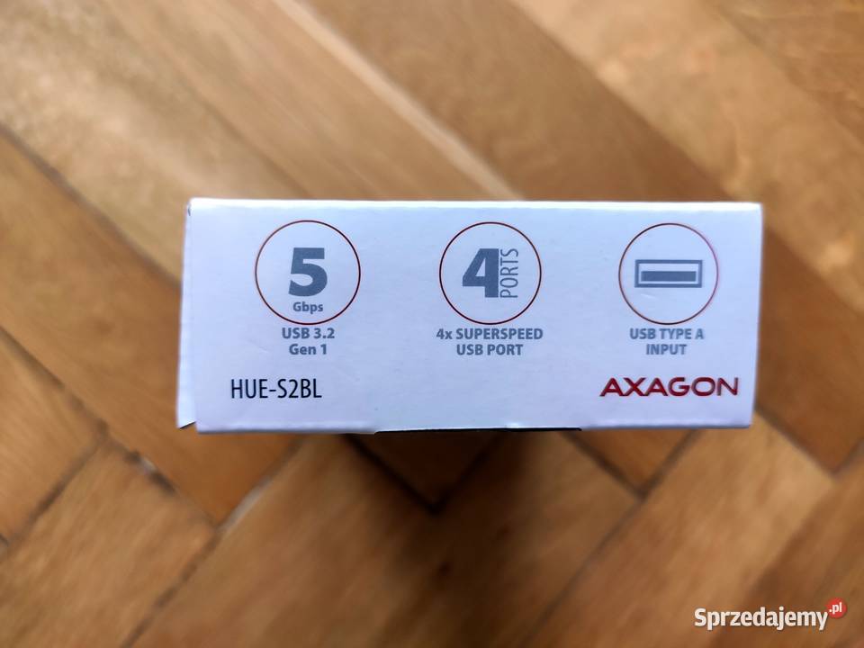 Hub USB 30 z szybkim ładowaniem 4 porty długi