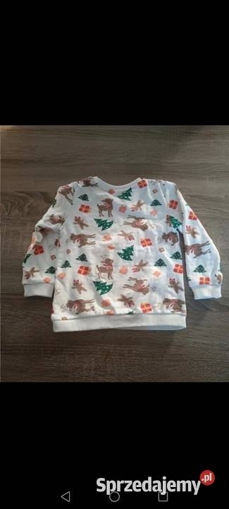 Bluzka świąteczna biała 92 Krosno