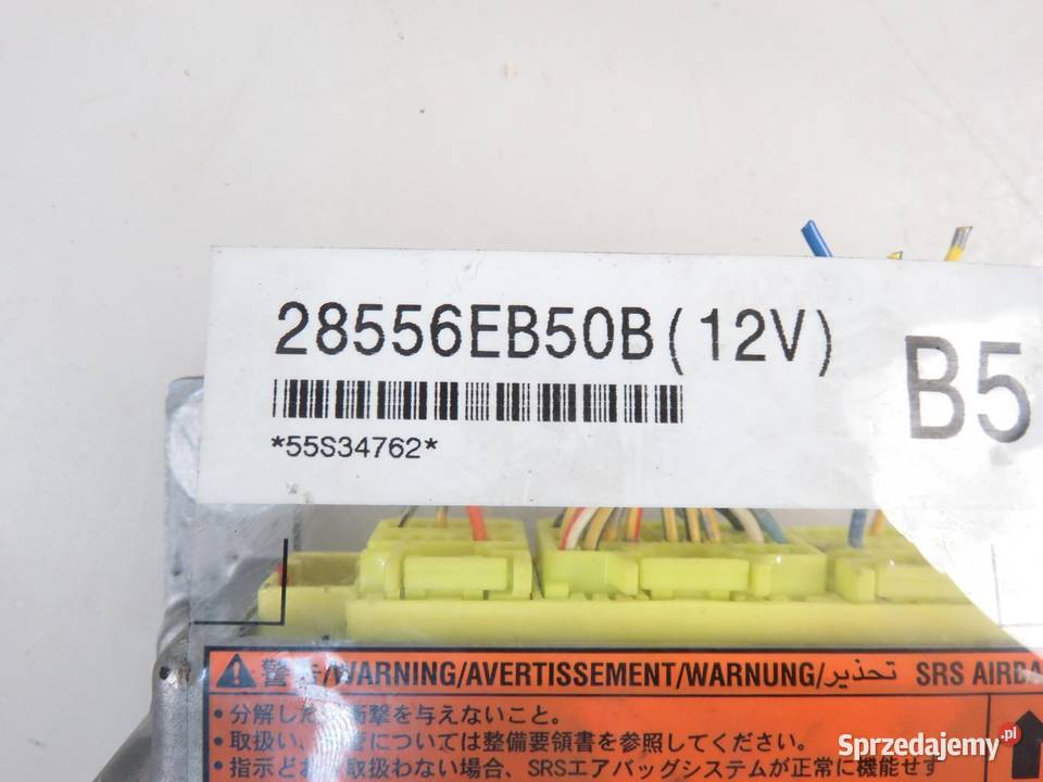 MODUŁ AIRBAG NISSAN PATHFINDER R51 28556EB50B osobowe sprzedam