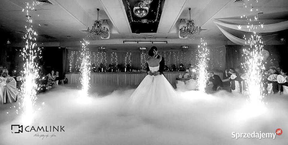 fontanna wytwornica iskier