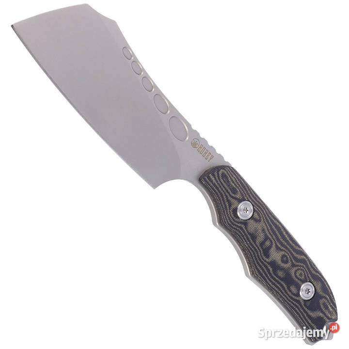 Nóż Kubey Aiden Black Micarta Sand Blasted D2 by Warszawa