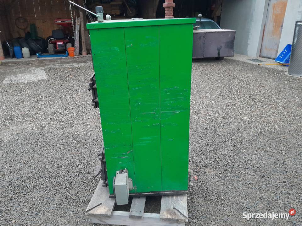 Piec Kocioł CO seco na drzewo węgiel brykiet Gromnik