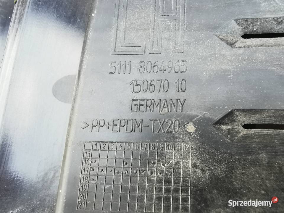 Kratka zderzaka przód lewa lh bmw g30 mpakiet Sieraków