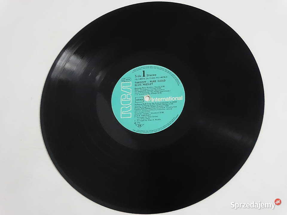 Elvis Presley Pure Gold Vinyl 1976 Klasyka Biłgoraj