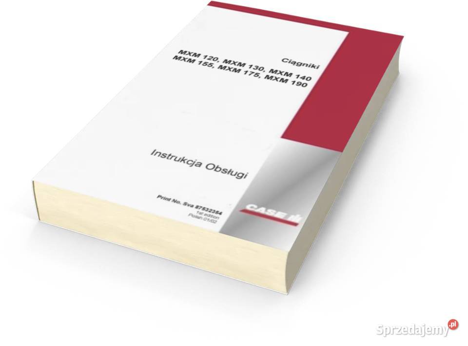 Case RBX Instrukcja katalog obsługi napraw wielkopolskie Szamotuły