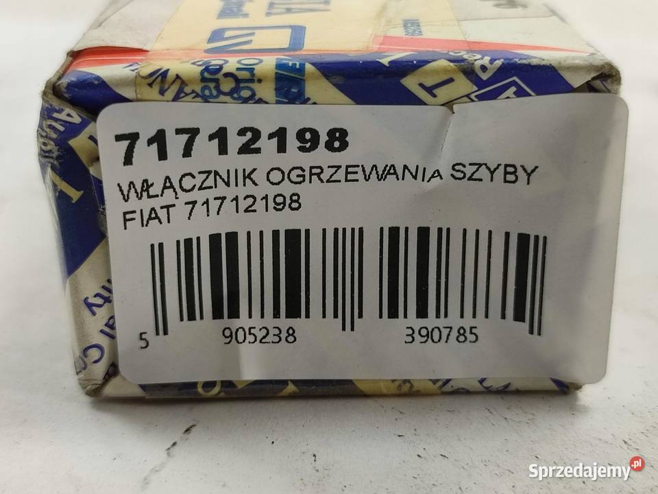 WŁĄCZNIK OGRZEWANIA SZYBY FIAT DUCATO DIESEL osobowe lubelskie