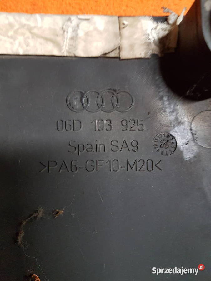 AUDI A4 B6 B7 20 FSI OSLONA GORNA SILNIKA