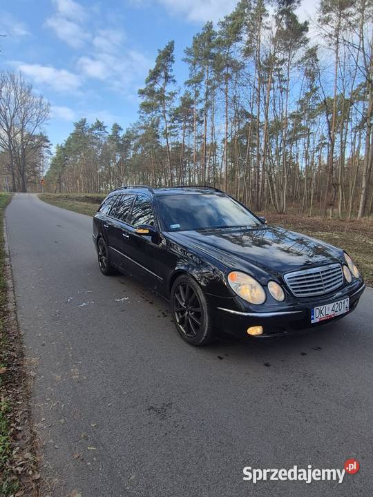 Mercedes E klasa W211 łódzkie Tomaszów Mazowiecki