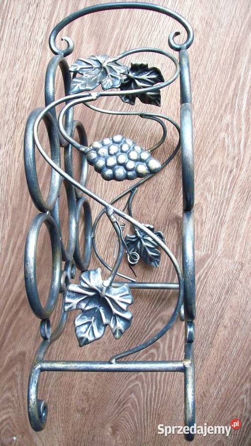 Stojak regał na wino metaloplastyka Stojaki na wino Reda