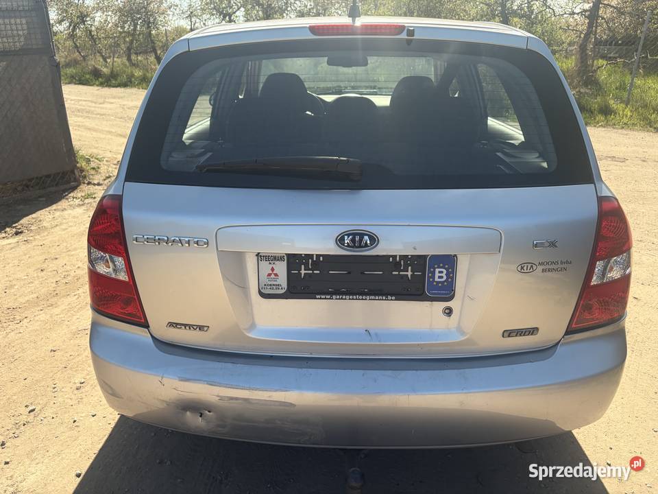 KIA CERATO 15 CRDI 2007 uszkodzony Poznań
