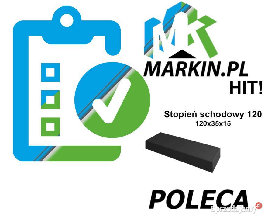 Stopień XXL 120x35x15 Schody zewnętrzne Kielce