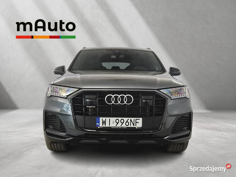 Audi Q7 60 TFSI e Quattro S Line Tiptr Z nieuszkodzony Warszawa
