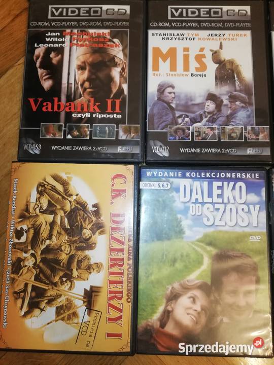Polskie filmy komedie zestaw 20 filmów Tanio Warszawa sprzedam