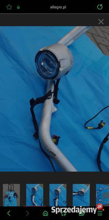 HONDA VFR 1200X stelaż kufra halogen dekiel gmol Oświetlenie Nowy Tomyśl