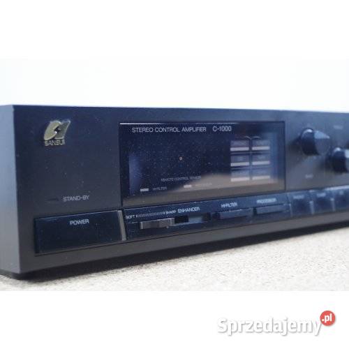 Sansui C1000 Referencyjny Przedwzmacniacz Stereo Wzmacniacze i pokrewne