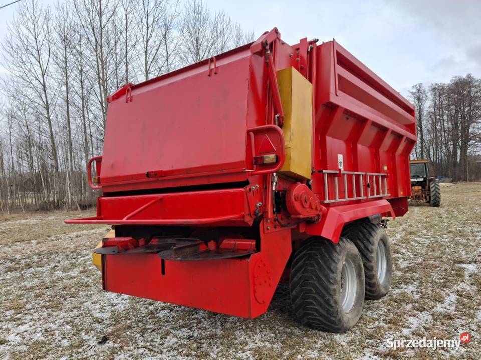 Rozrzutnik obornika Roltrans 10t Klapa Talerze Rozrzutniki obornika Dąbrowa Tarnowska