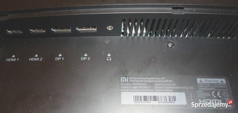 MATRYCA i PODŚWIETLENIE BEZ USZKODZEŃ 34 Xiaomi dolnośląskie Wrocław sprzedam
