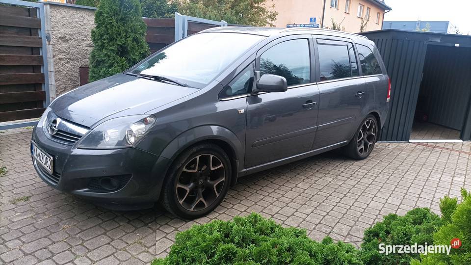 Opel Zafira B 18 bezwypadkowy relingi dachowe mazowieckie Łomianki