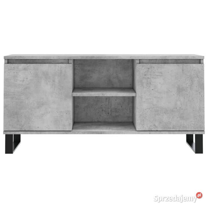 Szafka pod TV szarość betonu 104x35x50 WM827024 Warszawa