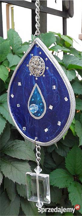 Bursztynowa gwiazda ozdoba do okna