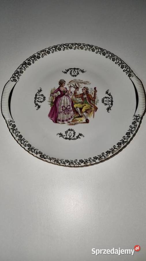 Talerz Porcelana Francuska