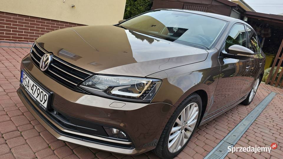 Volkswagen Jetta A6 2015r 14TSI 125 Salon LED komputer pokładowy podkarpackie