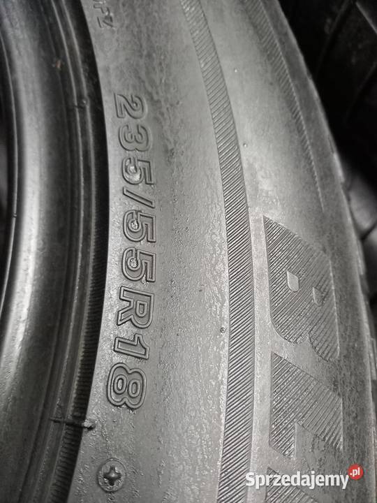 2x Opona używana zimowa 23555R18 BRIDGESTONE 209 55 Zaścianki