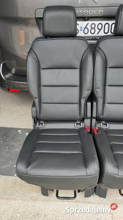 Fotele skórzane 21do Traveller Spacetourer Śmigiel