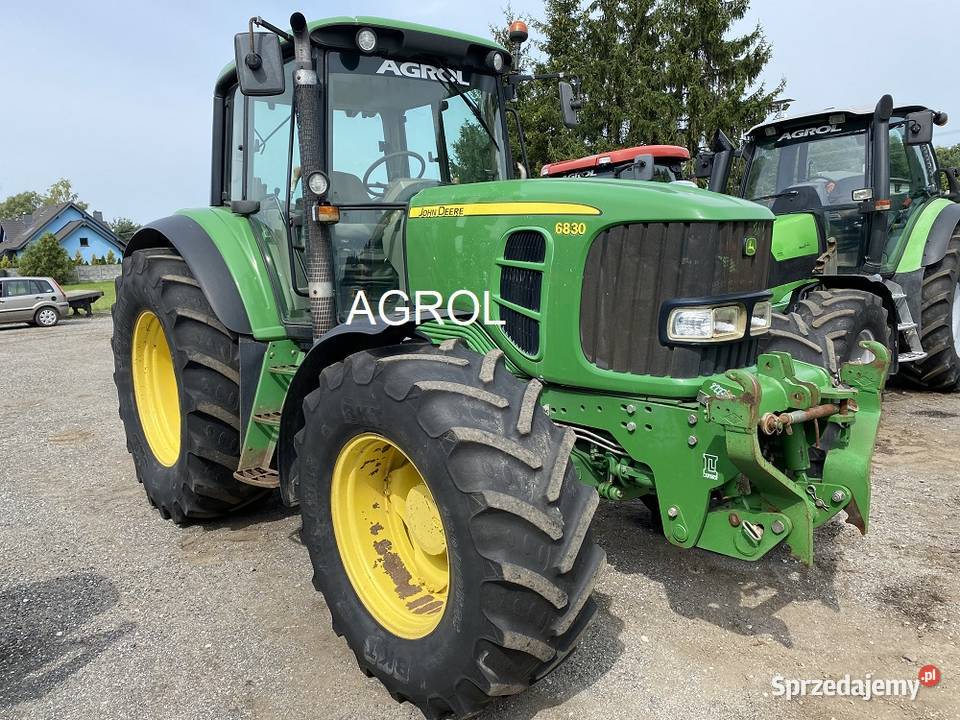 ciagnik John Deere 6830 TLS TUZ 2010r łódzkie sprzedam