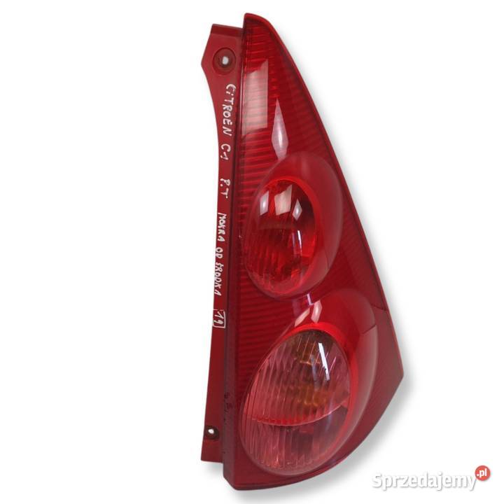 Citroen C1 0514r TYLNA TYLNIA LAMPA PRAWA PRAWY