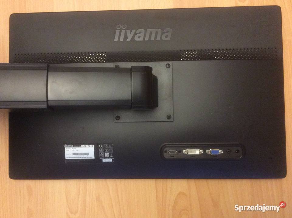 Solidny IiYAMA 24MAT HDMI DVI VGA Kamera Łódź sprzedam