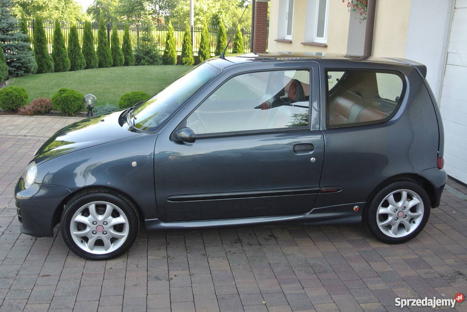 Fiat Seicento 11 ABARTH SKÓRA ALU 55KM Karczew