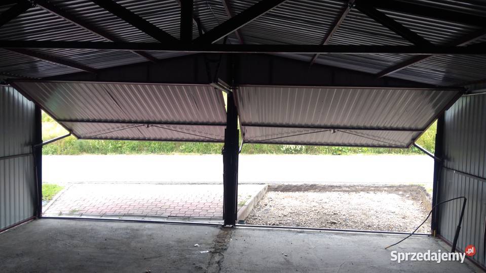 Garaż blaszany 6x5 dwuspadowy Radom