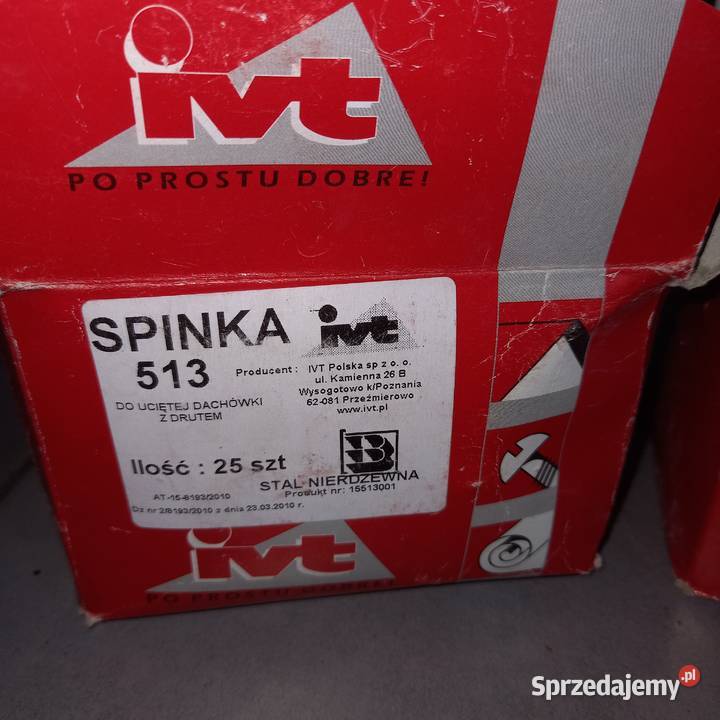spinka typ513 do uciętej dachówki oryginał Zemborzyce Podleśne sprzedam
