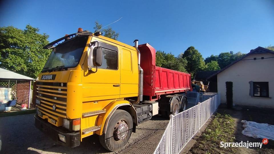 Scania 143H wywrotka Specjalny diesel Padew Narodowa