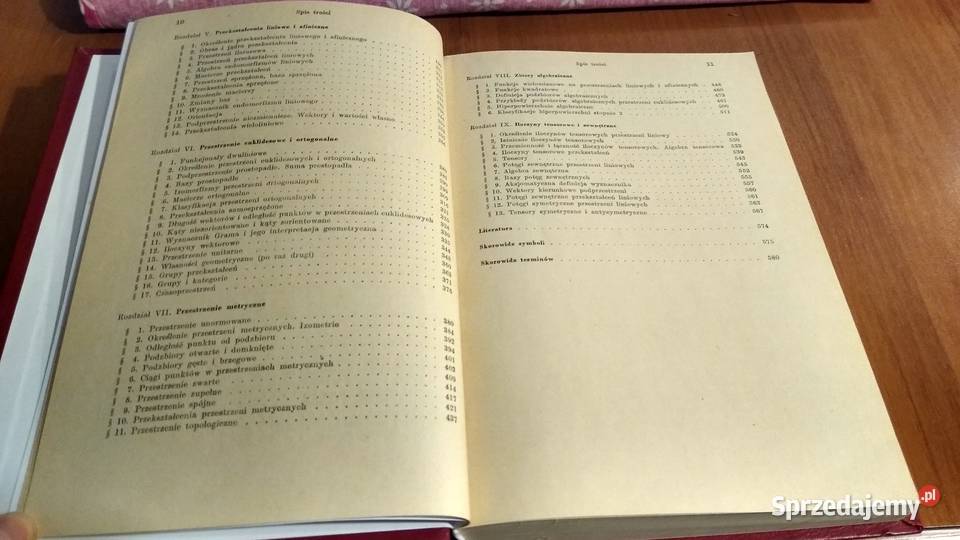 Algebra liniowa z geometrią BiałynickiBirula BM Gdańsk