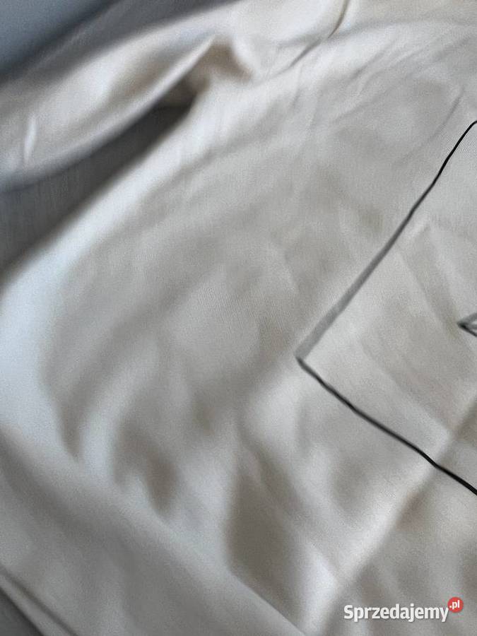 Bluza bez kaptura biała kremowa Odzież sportowa Jasło