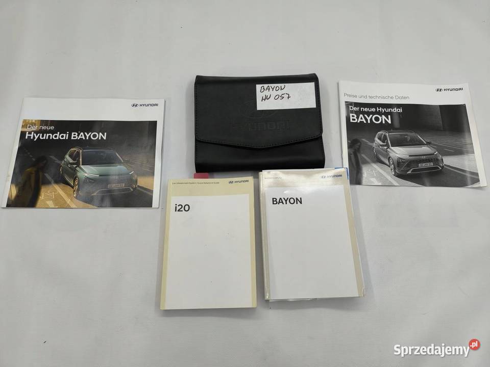 KSIĄŻKA SERWISOWA ETUI I20 III HYUNDAI BAYON
