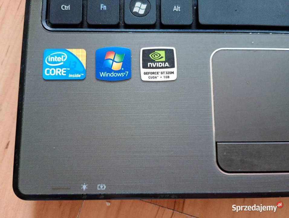 acer ASPIRE 5741G i3 156 komputer brak HDD RAM Szczecin