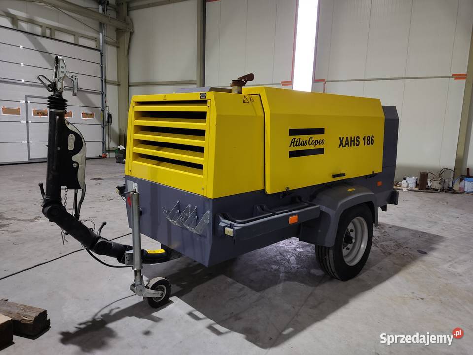 Kompresor śrubowy 2017 XAVS186 ATLAS COPCO mazowieckie Siedlce