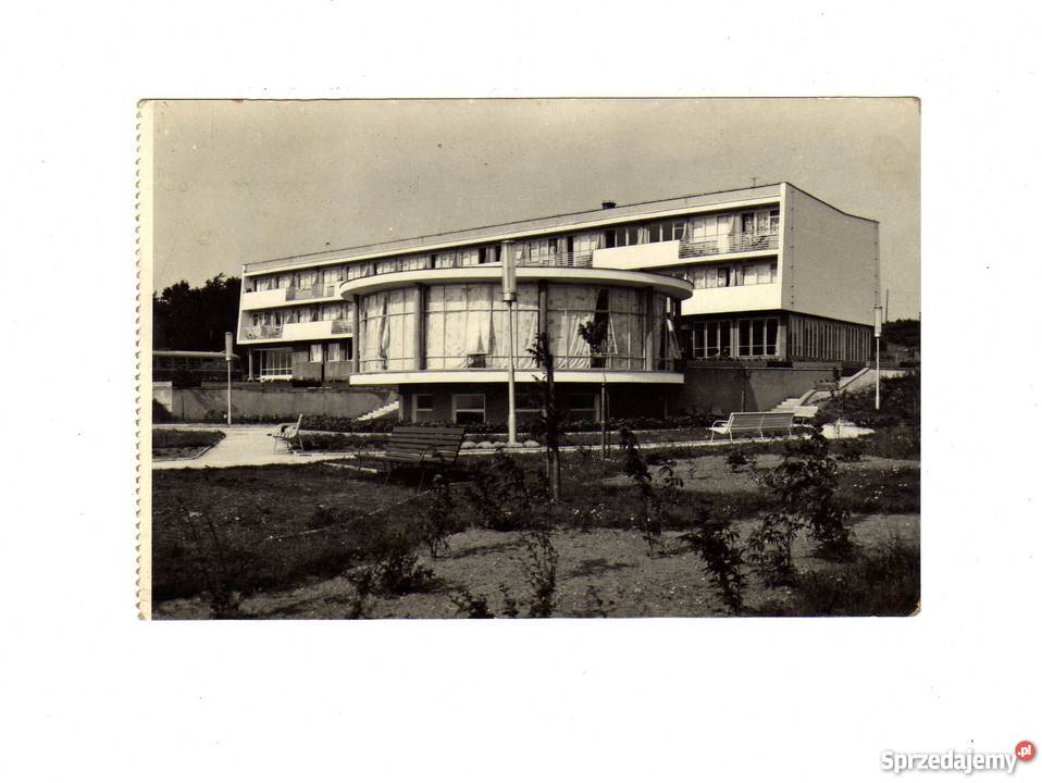 JASTRZĘBIA GÓRA POCZTÓWKA CZARNO BIAŁA Krynki