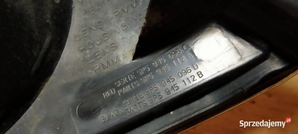 SEAT TOLEDO III 0509 LAMPA TYLNA PRAWA BLACK śląskie