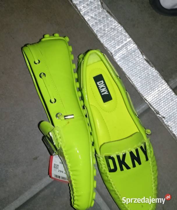 Seledynowe mokasyny damskie DKNY dolnośląskie